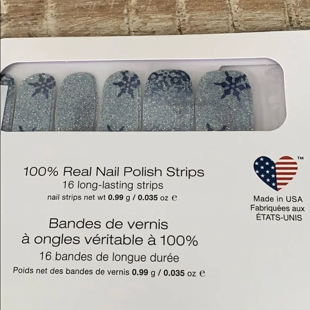 Color street Ice Ice Maybe press on nail strips
